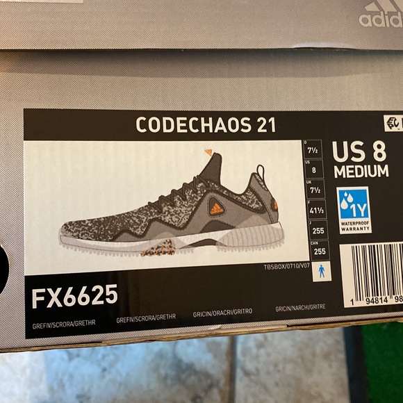 Adidas code chaos 21 golf shoe - Picture 4 of 9